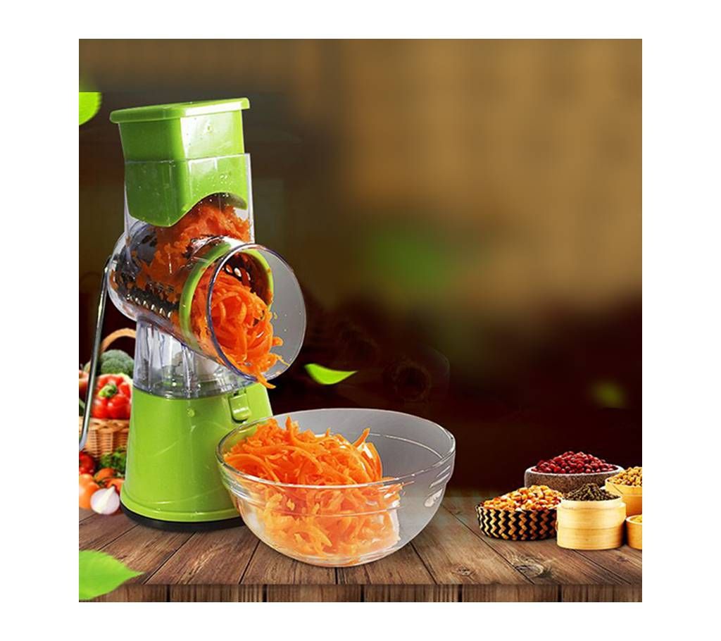 GutReise Vegetable 3-Blade Spiral Slicer Best Veggie Pasta Spaghetti Maker Slice
