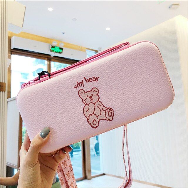 12cm*26cm*5cm Portable Storage Bag For Nitendo Switch Hard Protective Case with Adjustable Lanyard Strap Game Accessories