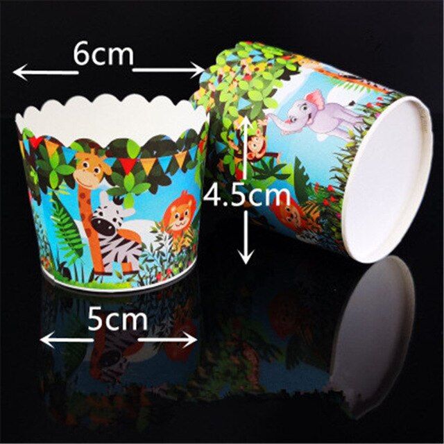 50Pcs Dots Muffin Cupcake Paper Cup heat-resistant Cupcake Wrapper Liner Baking Cup Case Wedding Party Dessert Cupcake Paper Cup