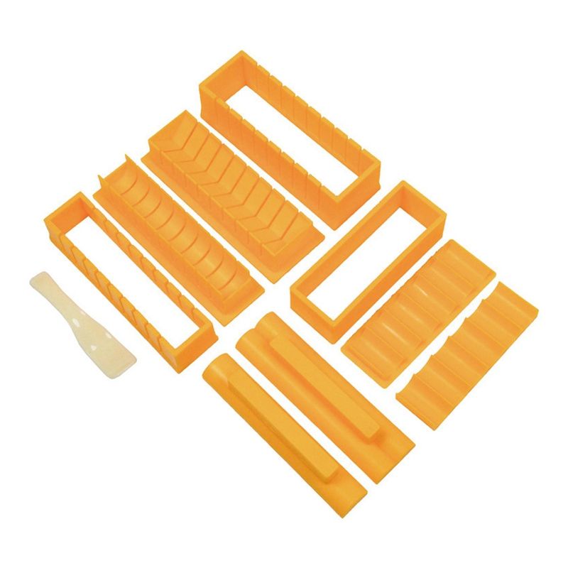 Sushi Making Kit Sushi Maker DIY Sushi Maker Tool, Molds for Making Sushi Rice Roll,Sushi Maker Kit for Beginners