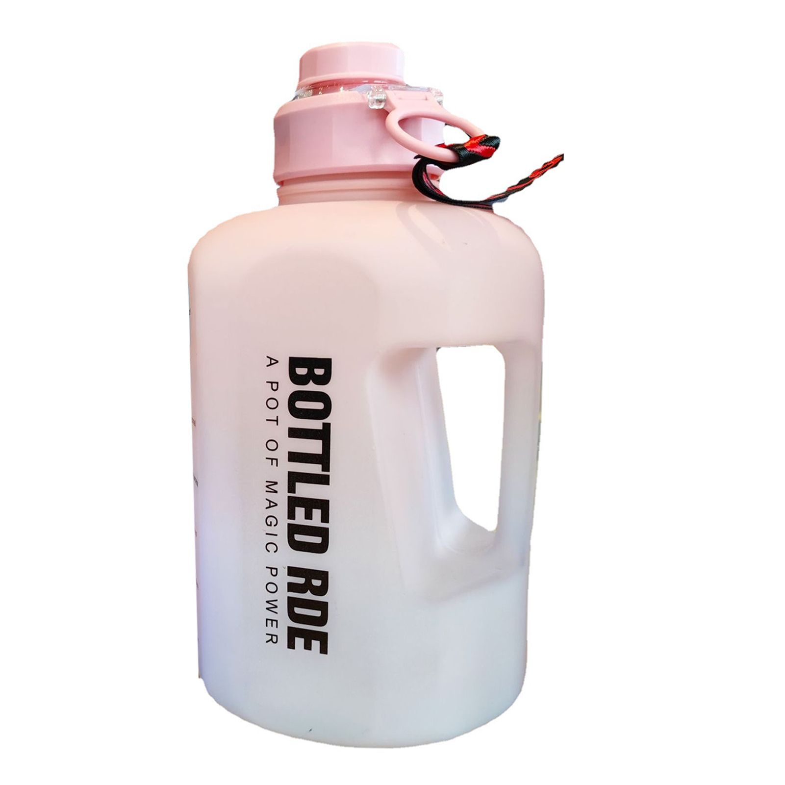 Drink Jug Ergonomic Handle Inspirational Reminder Drink Bottle