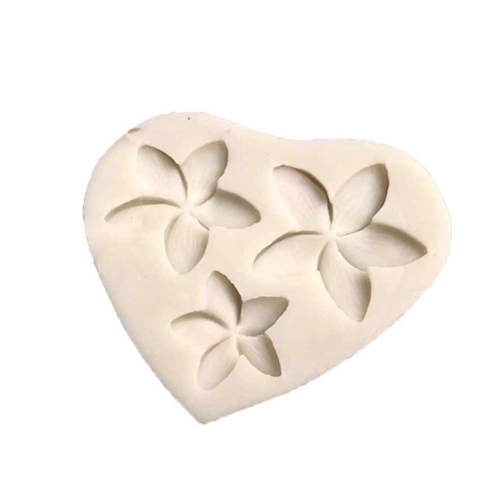 eria Flower Sil Mold Frangipani Fondant Molds For Diy Cake Topper