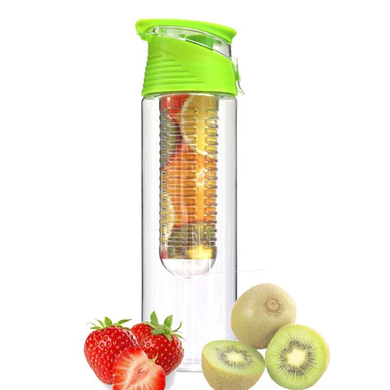1000ml Water Fruit Bottle Bpa Free Plastic Sport Fruit Infuser Water Bottles with Infuser Juice Shaker Drink Bottle of Water