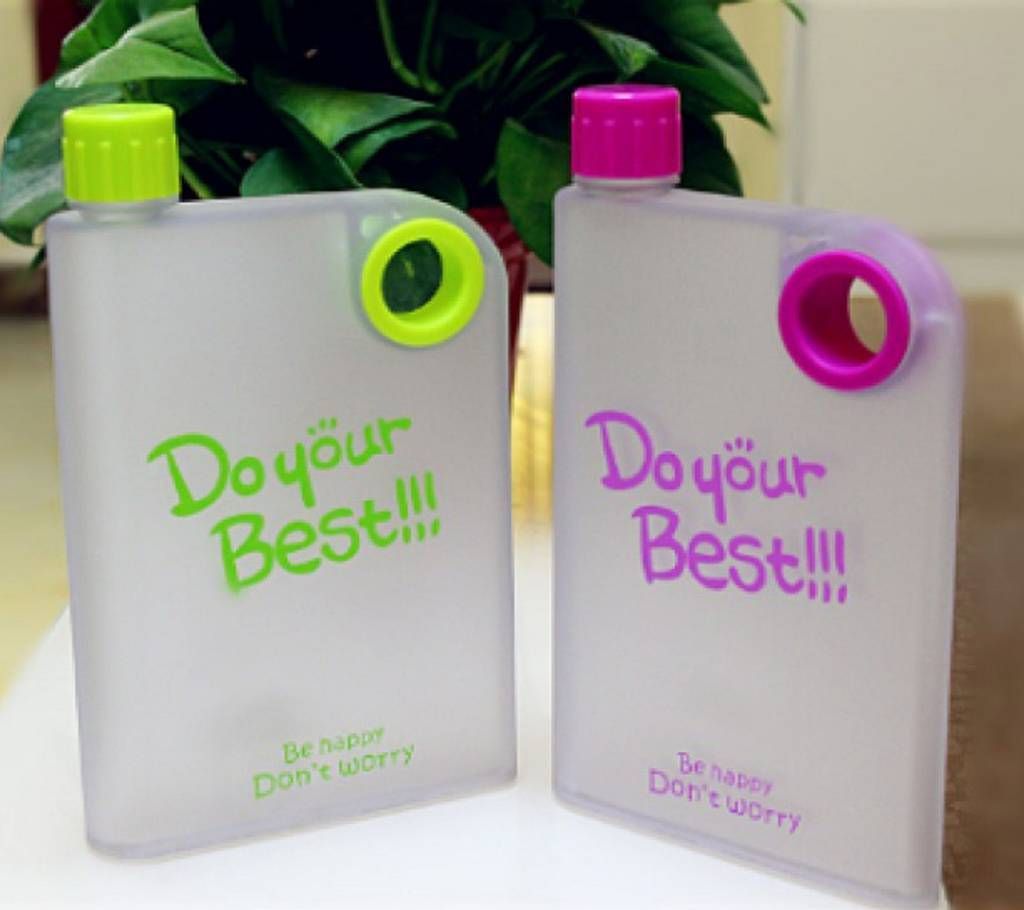 Notebook Water Bottle 380ml White