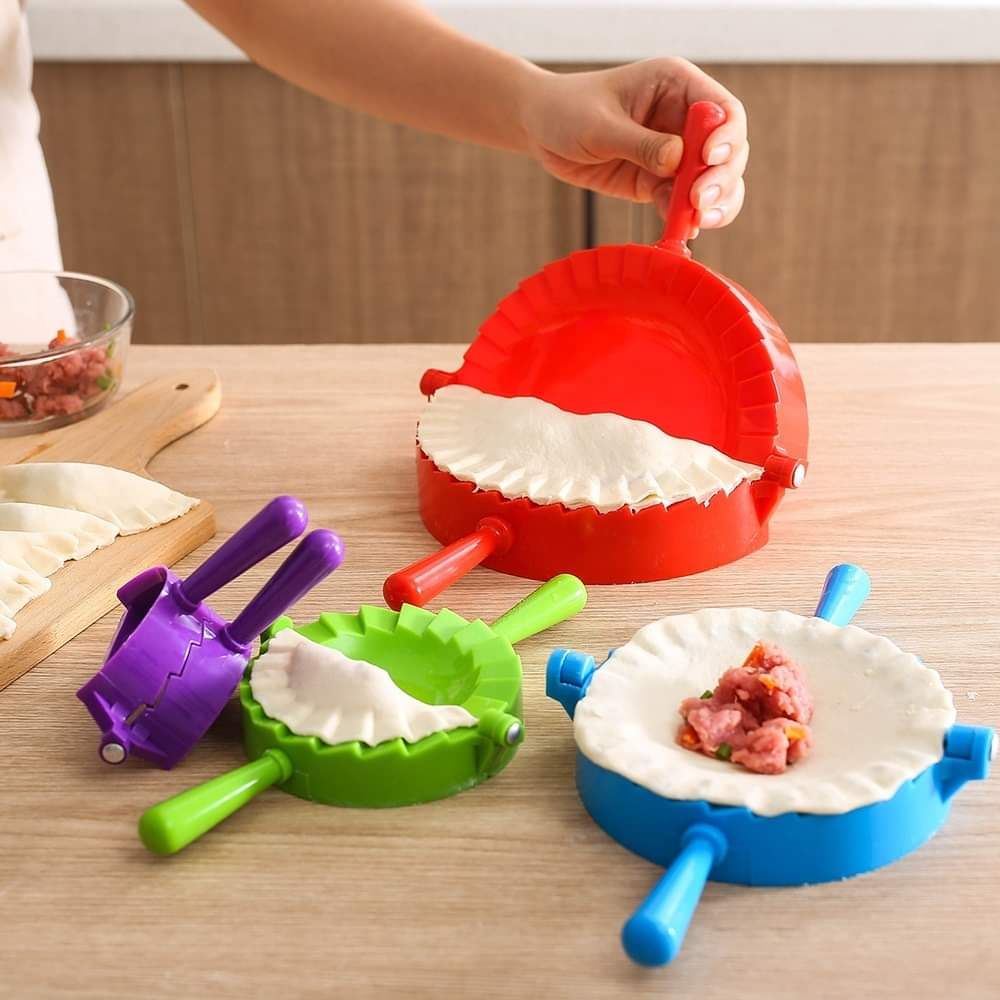 3Pcs/Set DIY Dumpling Maker Pitha Maker/Mold Press Dough Ravioli Dumpling Mold