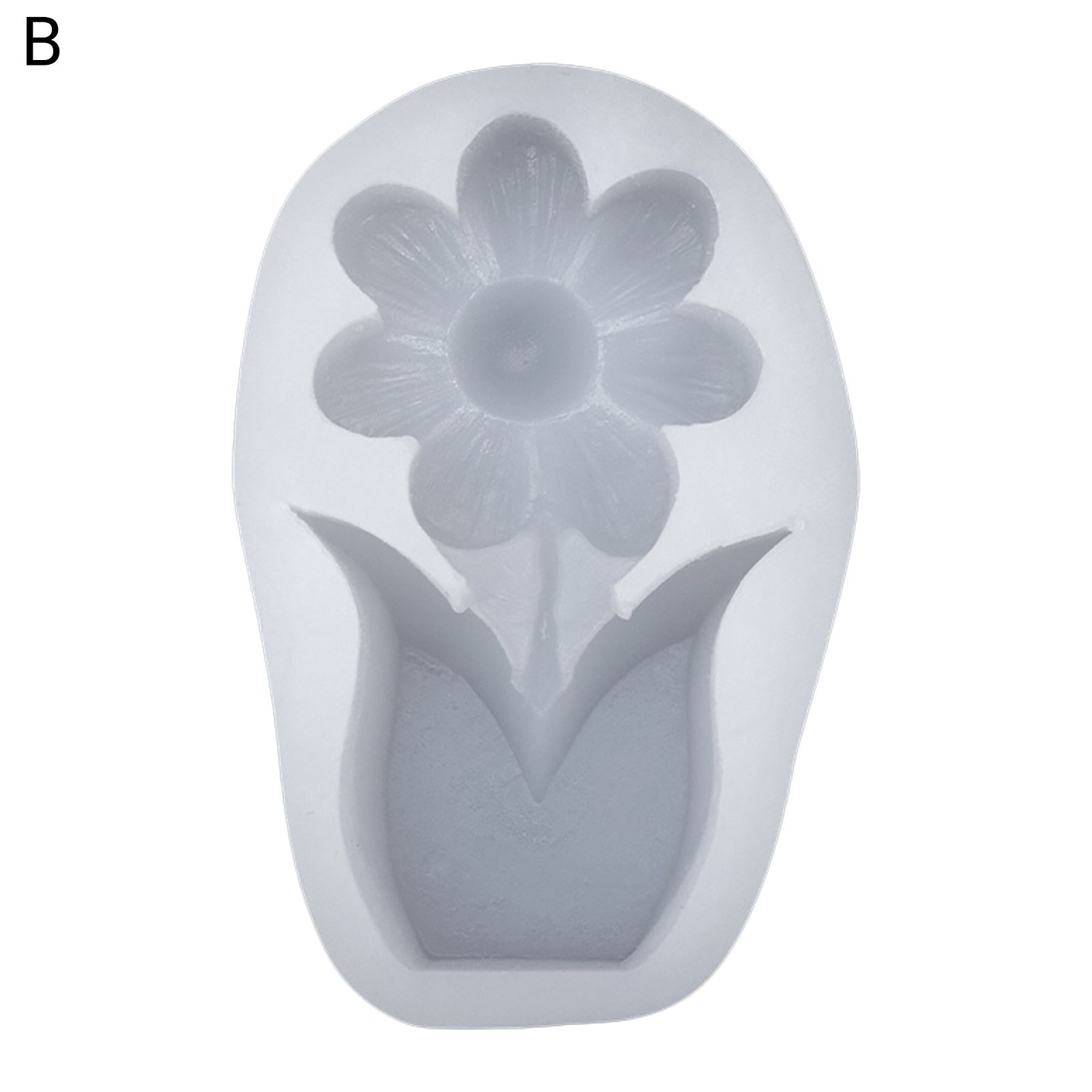 Flower Mold Tear-resistant 3D Flower Aromatherapy Candle Silicone Mold