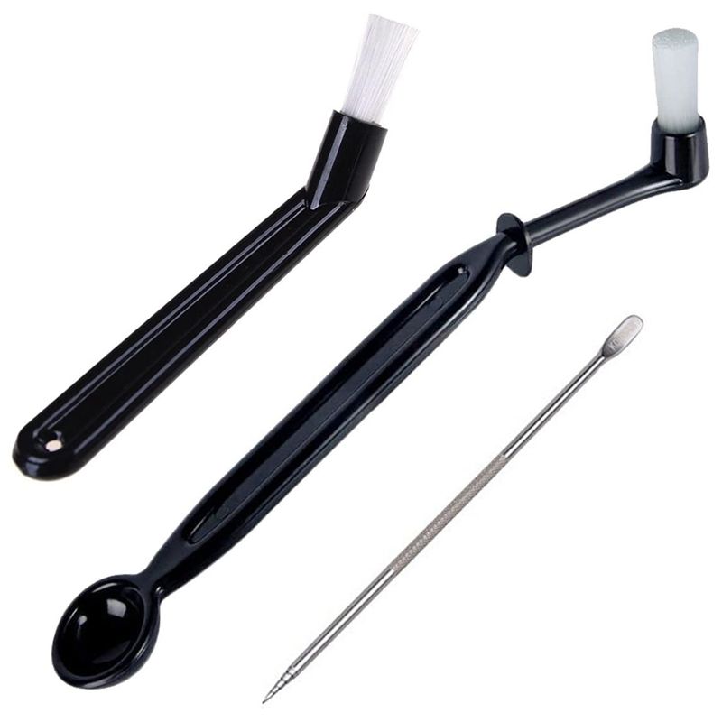 3 Pcs Coffee Cleaning Brush Tool Set for Espresso Machine Group Head Coffee Machine Cleaning Set