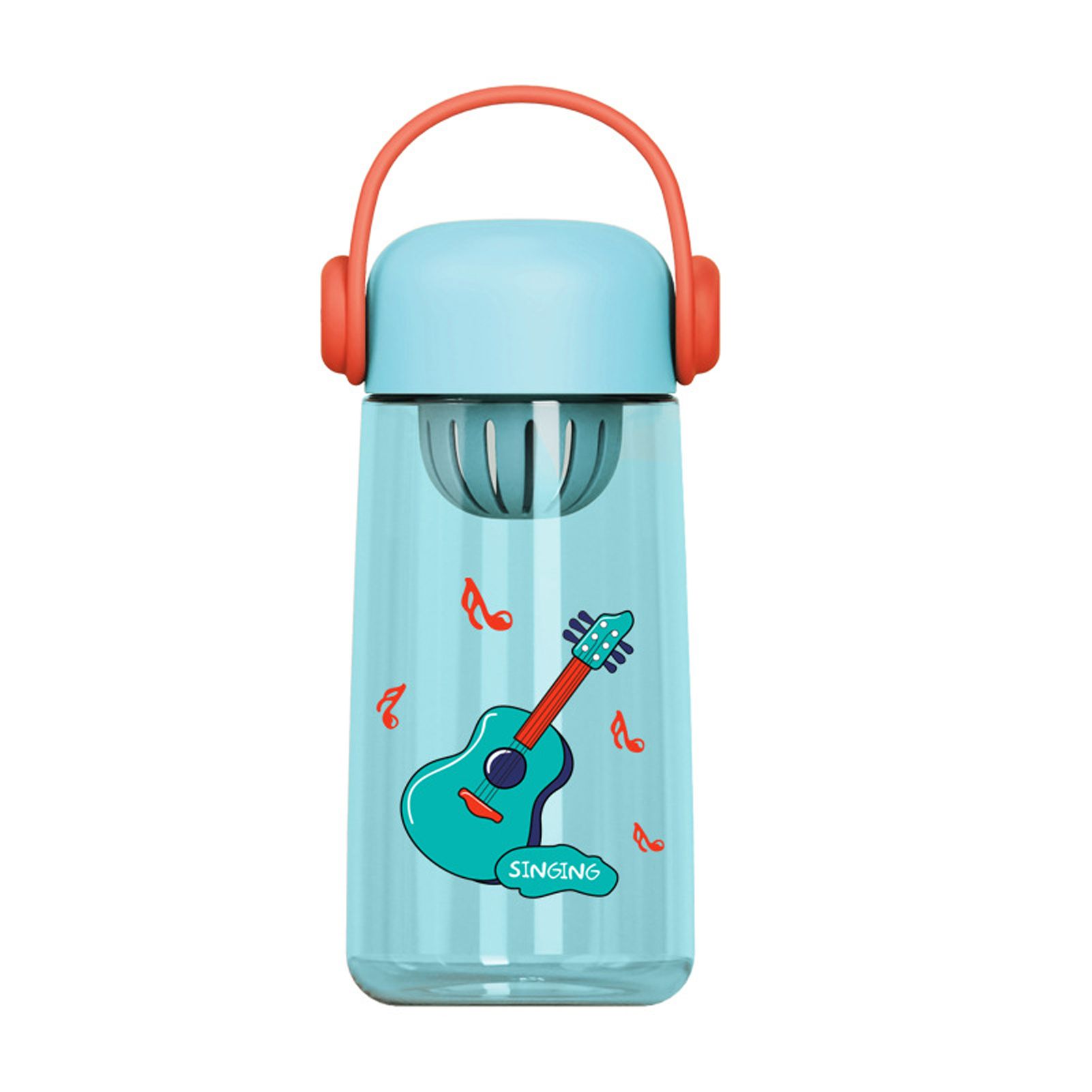 Water Bottle Eco-friendly Good Seal Performance Plastic Water Cup with Handle for Daily Use