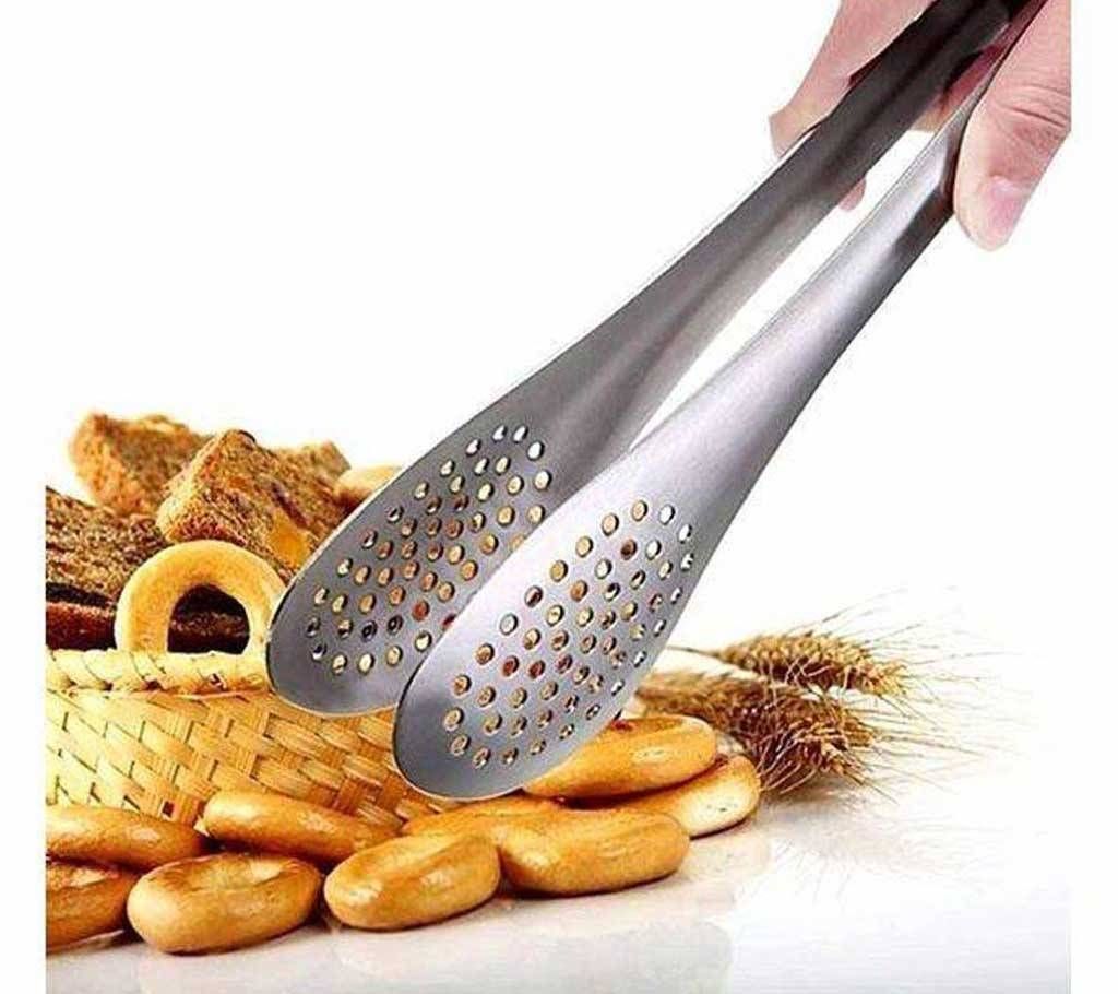 Stainless steel BBQ food clip