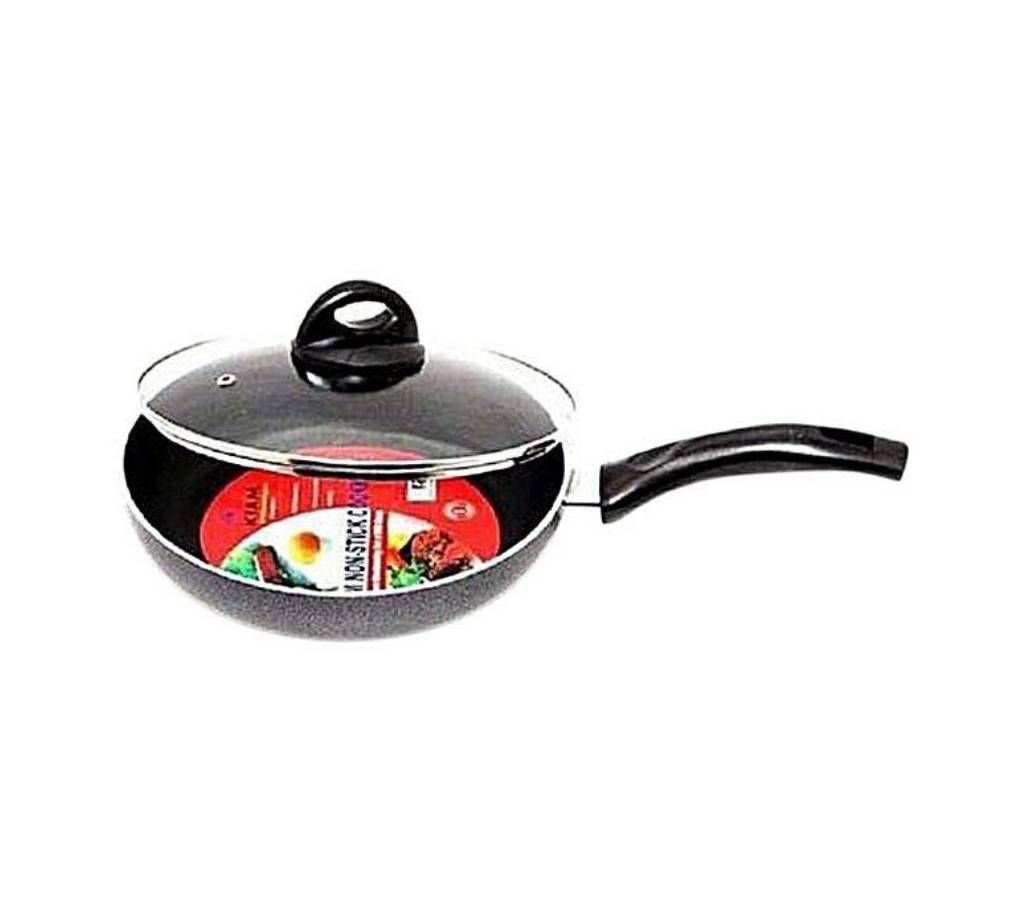 Improved Non-Stick 22 cm Fry Pan With COD Glass Lid