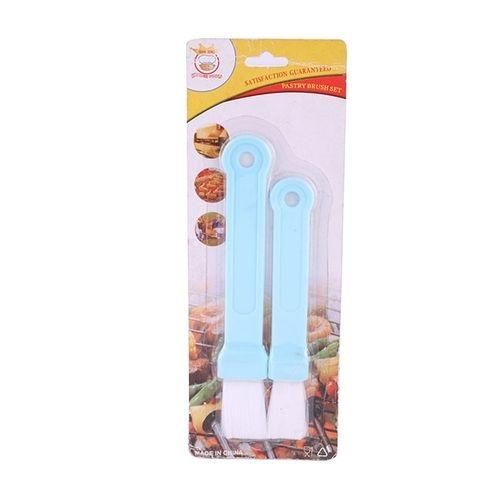 Plastic 2 Pieces Oil Brush - Sky Blue