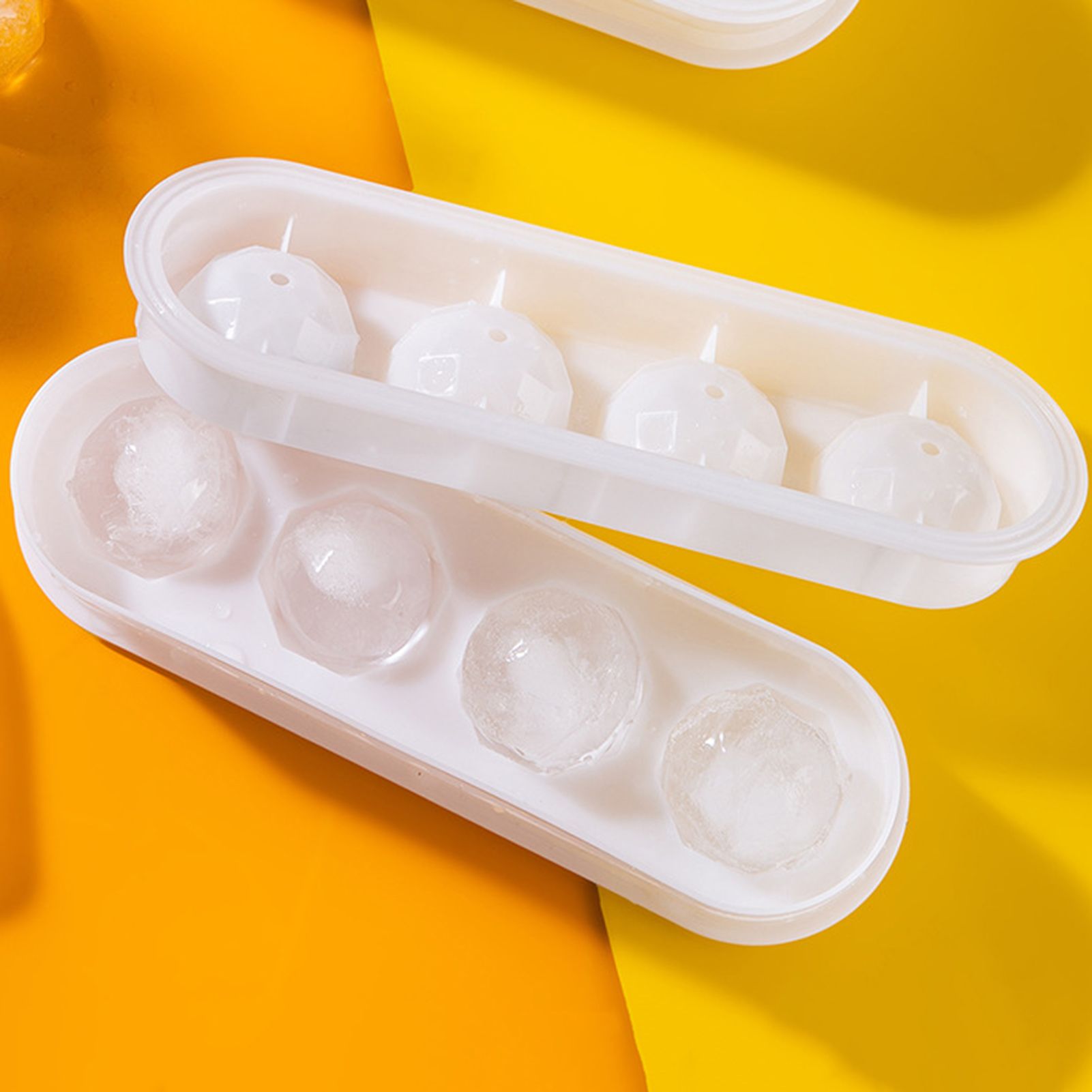 Skymountain Ice Ball Mold Corrosion-resistant Clear Texture Multi-grid Ice Ball Mold