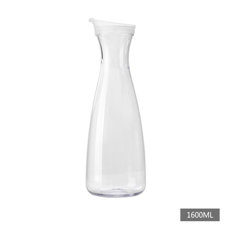 UPSPIRIT Transparent Water Bottle Juice Bottle Food Grade Plastic Water Juice Ice Tea Jug With Lid Water Pitcher Drinkware