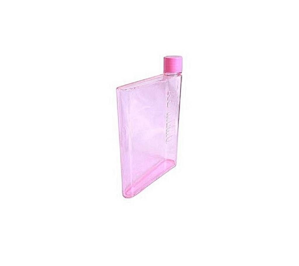 Notebook Water Bottle (380ml) - Pink