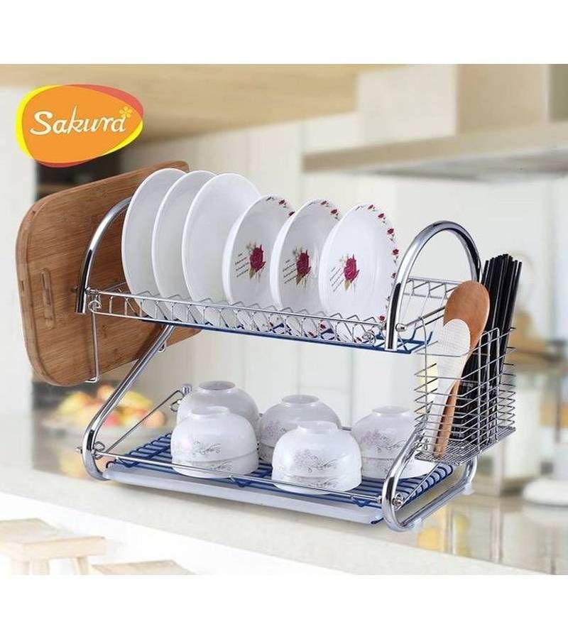 2 Layer Crockery rack