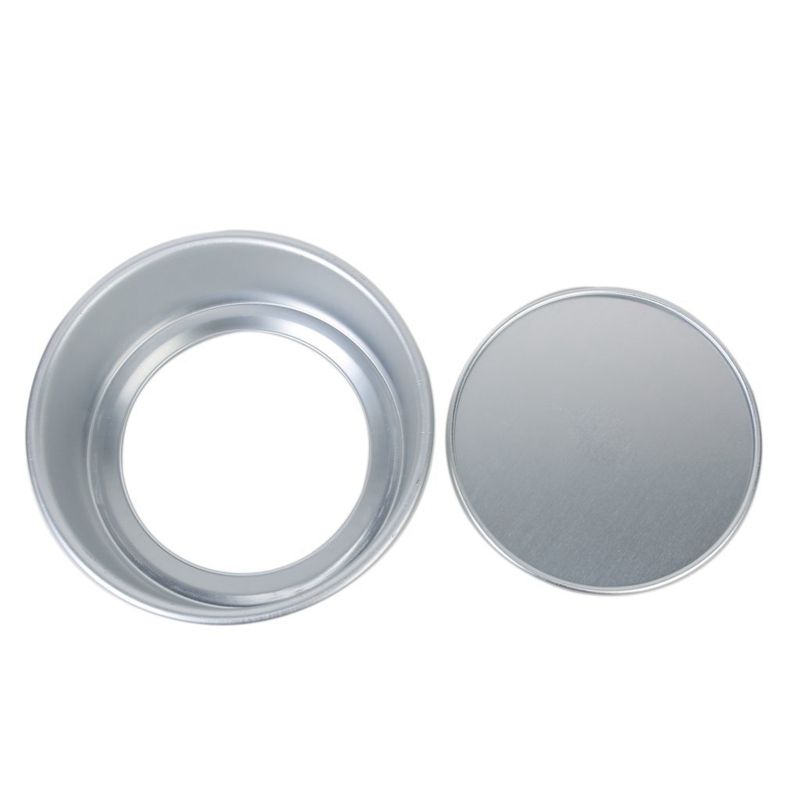 6 Inch Sandwich Cake Baking Tin Pan Mould Box Round Deep Loose Base Bottom Aluminum