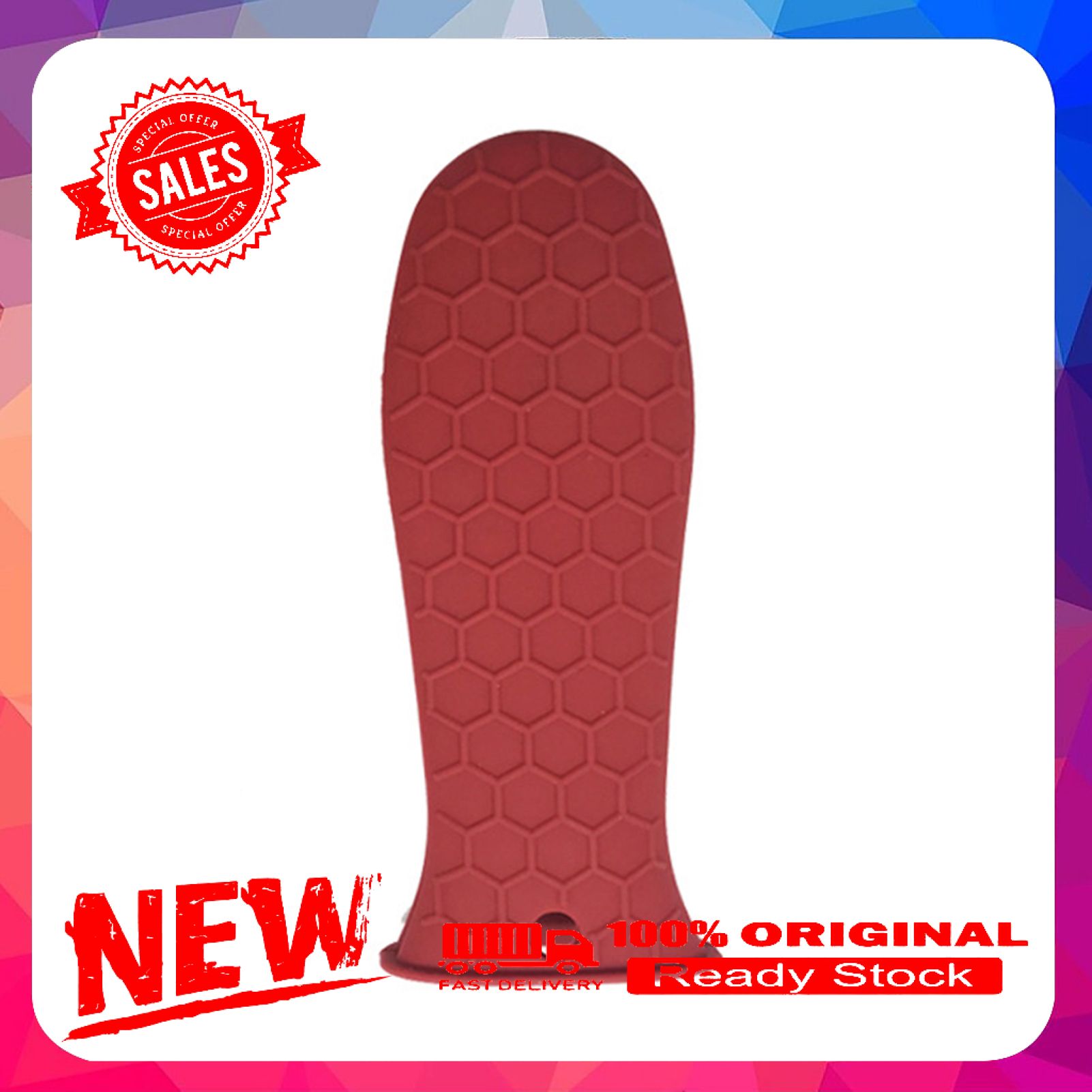 Anti-scald Heat Insulated Silicone Pot Handle Cover Holder Sleeves Kitchen Tool