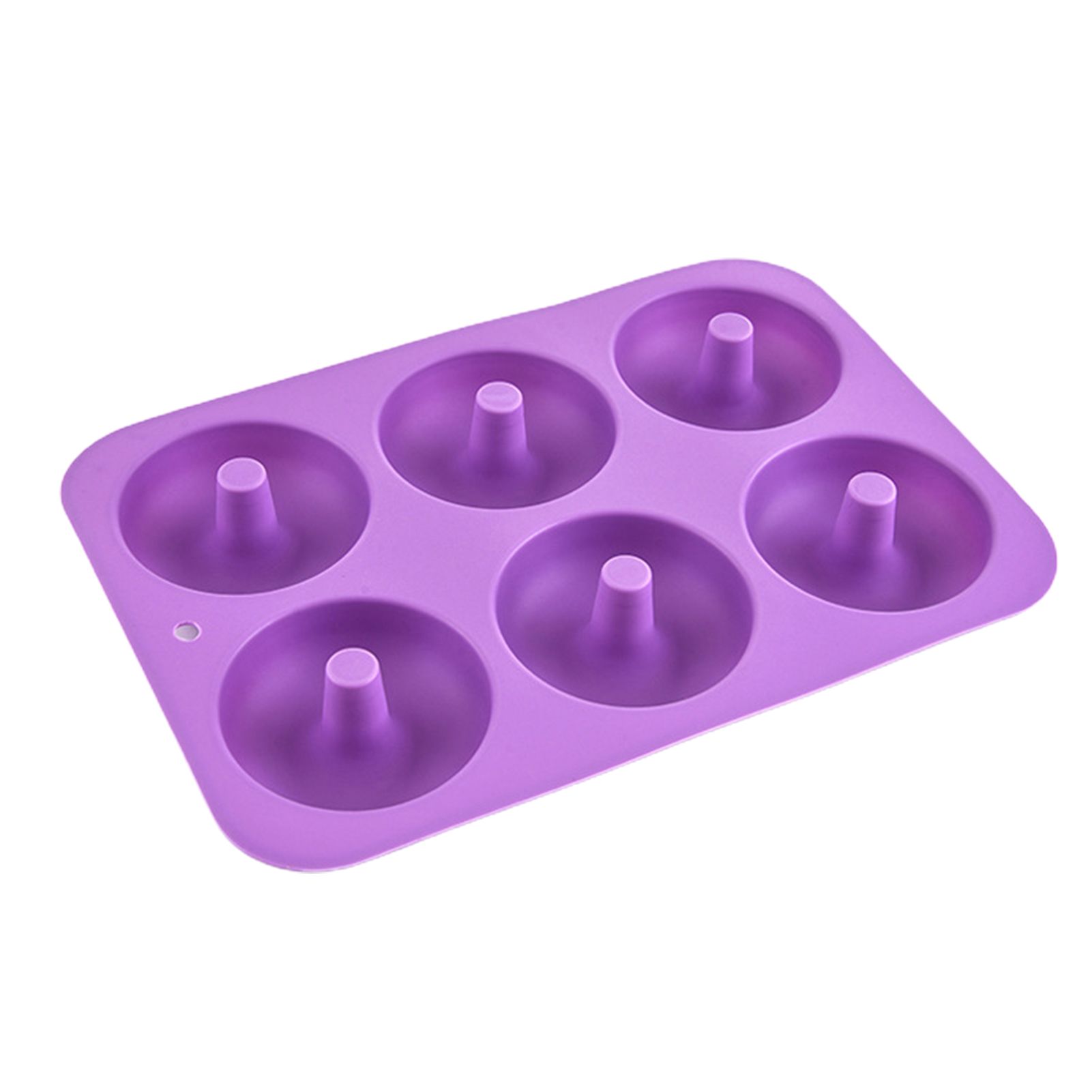 Fondant Mold Donuts Shape Multi-use Silicone Chocolate Cupcake Baking Mold for Kitchen