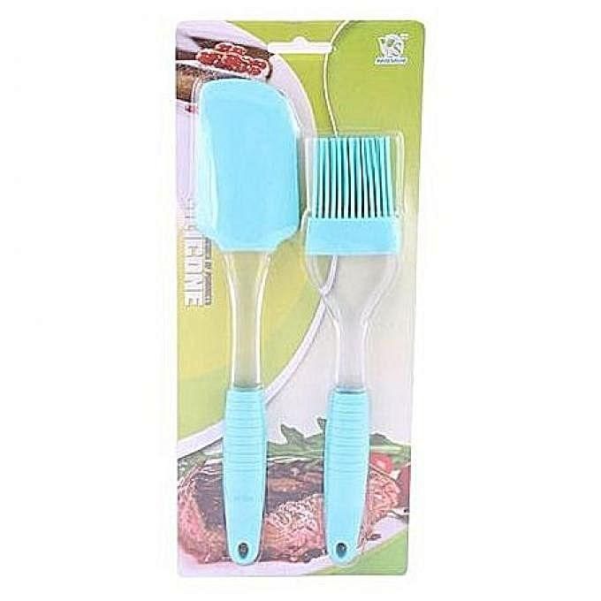 Silicone 2Pcs Oil Brush