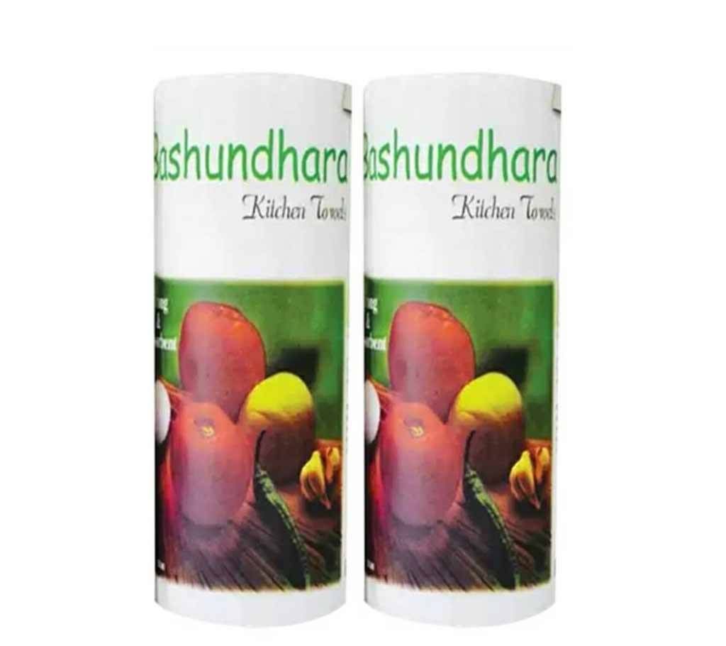 Bashundara kitchen towel tissue paper 2 Pieces 