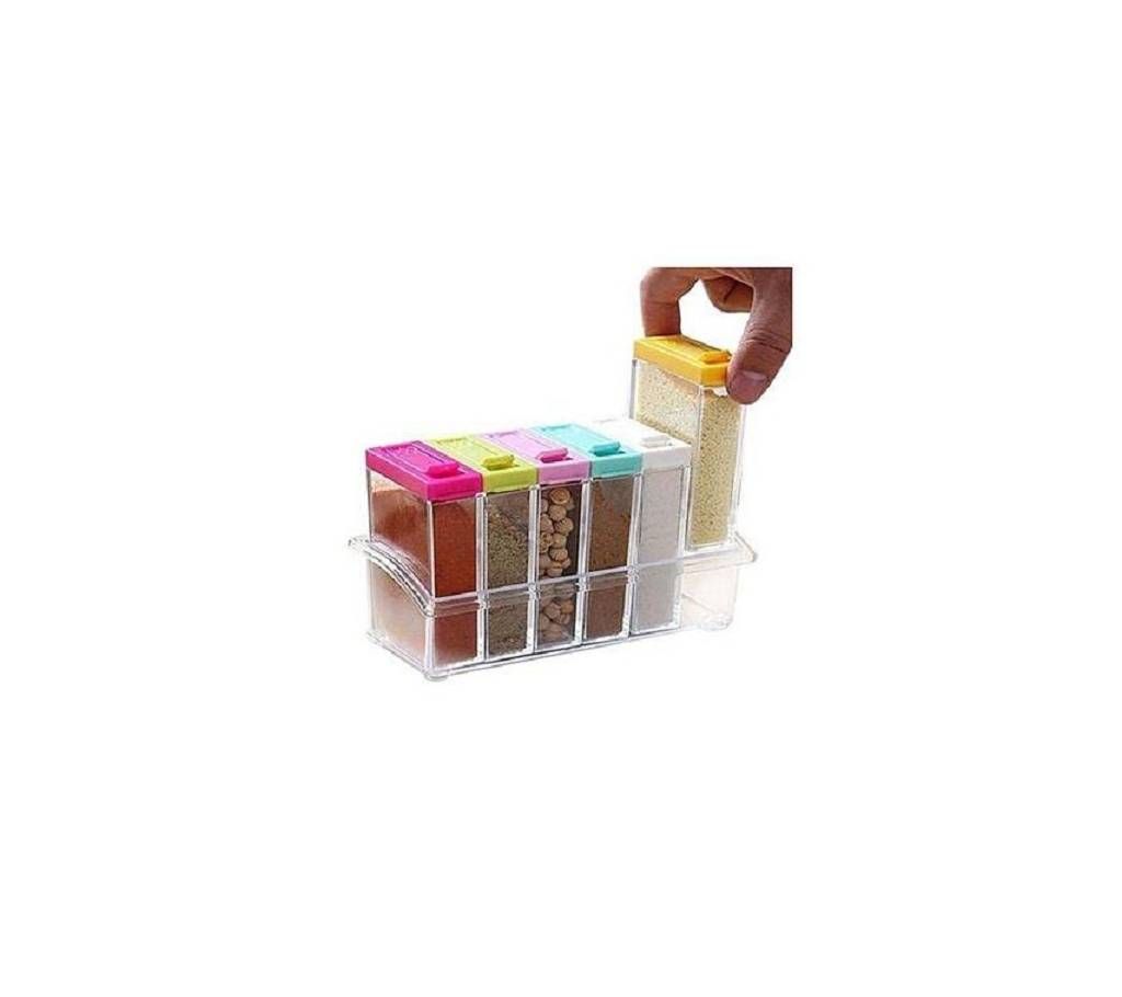 Seasoning Six Piece Set - Transparent
