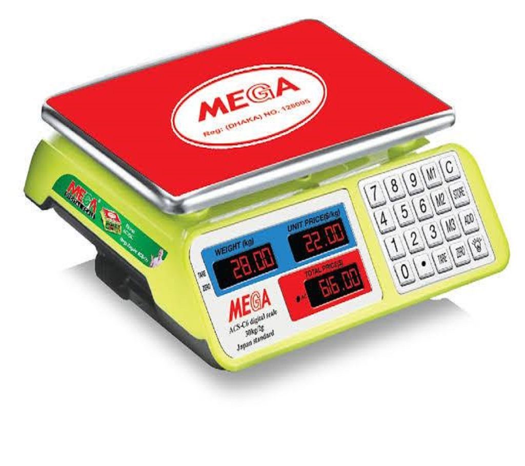 30KG MEGA DIGITAL SCALE REGULAR