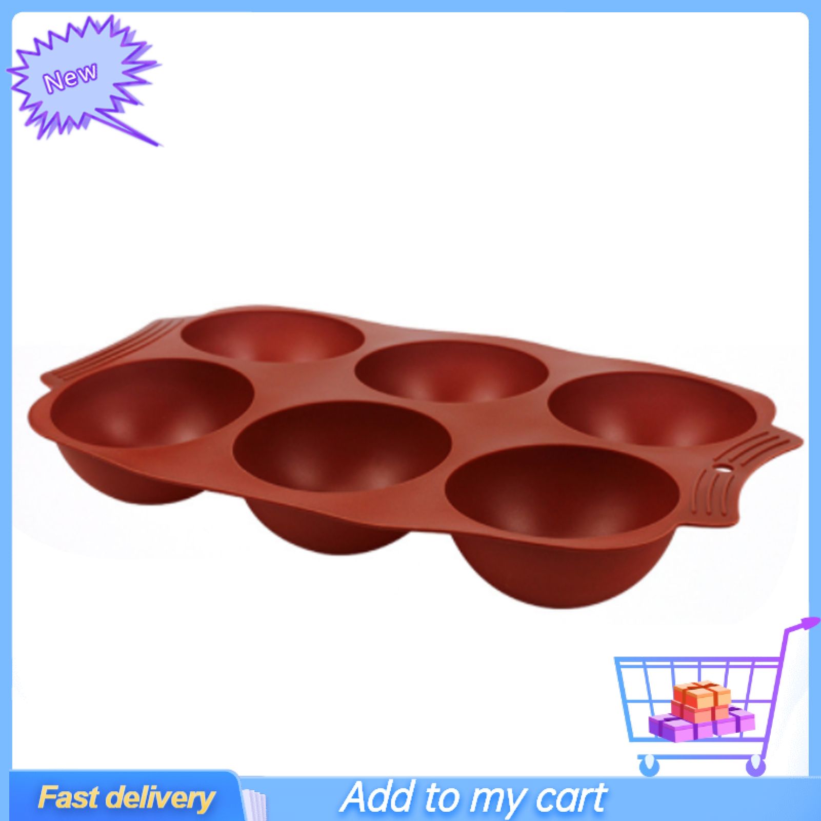 Cake Mould No BPA Anti-sticking Long Service Life Convenient Pastry Baking Tool for Microwave