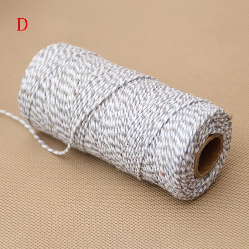 100m Cooking Butcher's Cotton Twine Meat Trussing Strings Meat Sausage Tie Rope