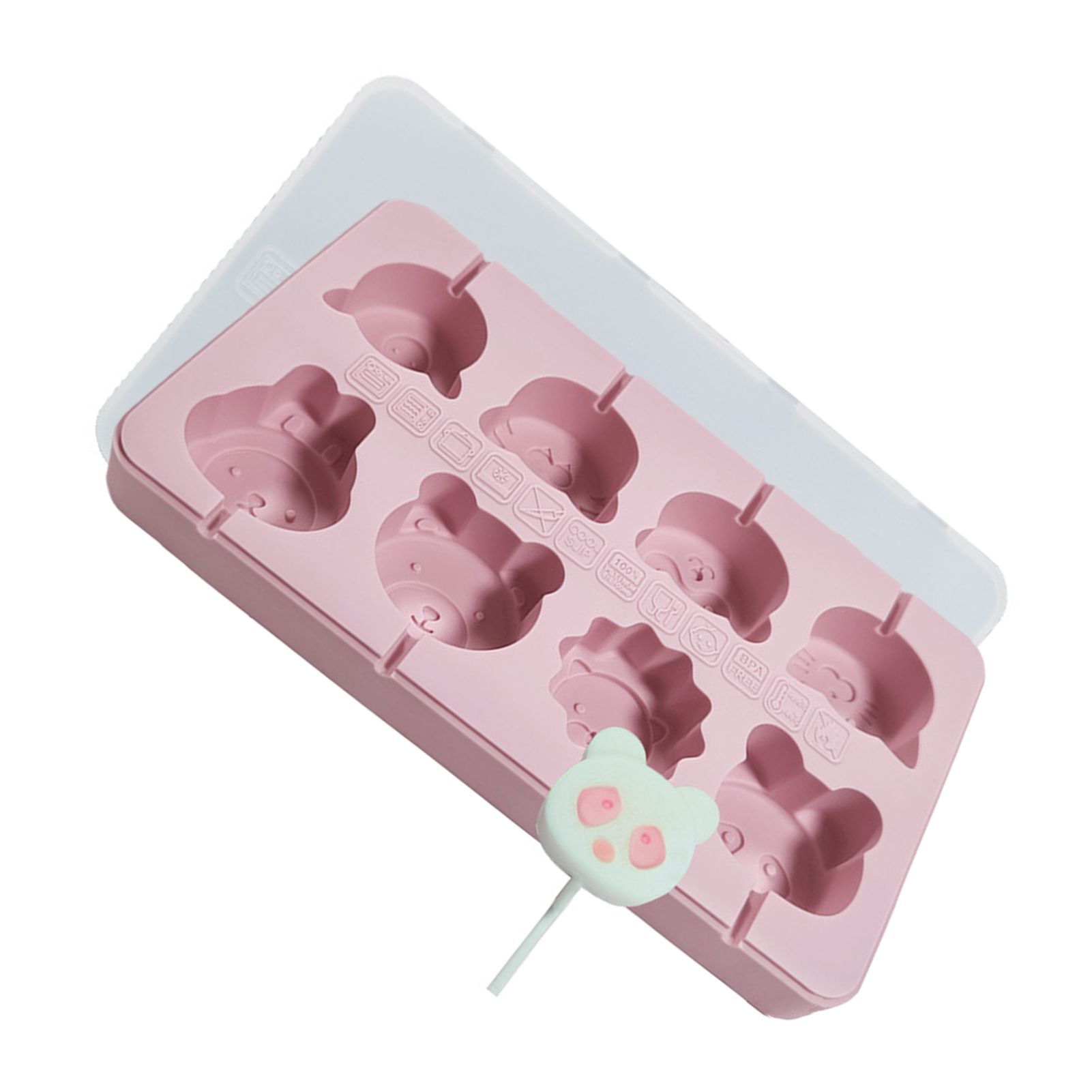 Chocolate Mold Not Easy Deformed Non-stick Silicone Easy to Demold Elastic Kitchen Mold for Kids