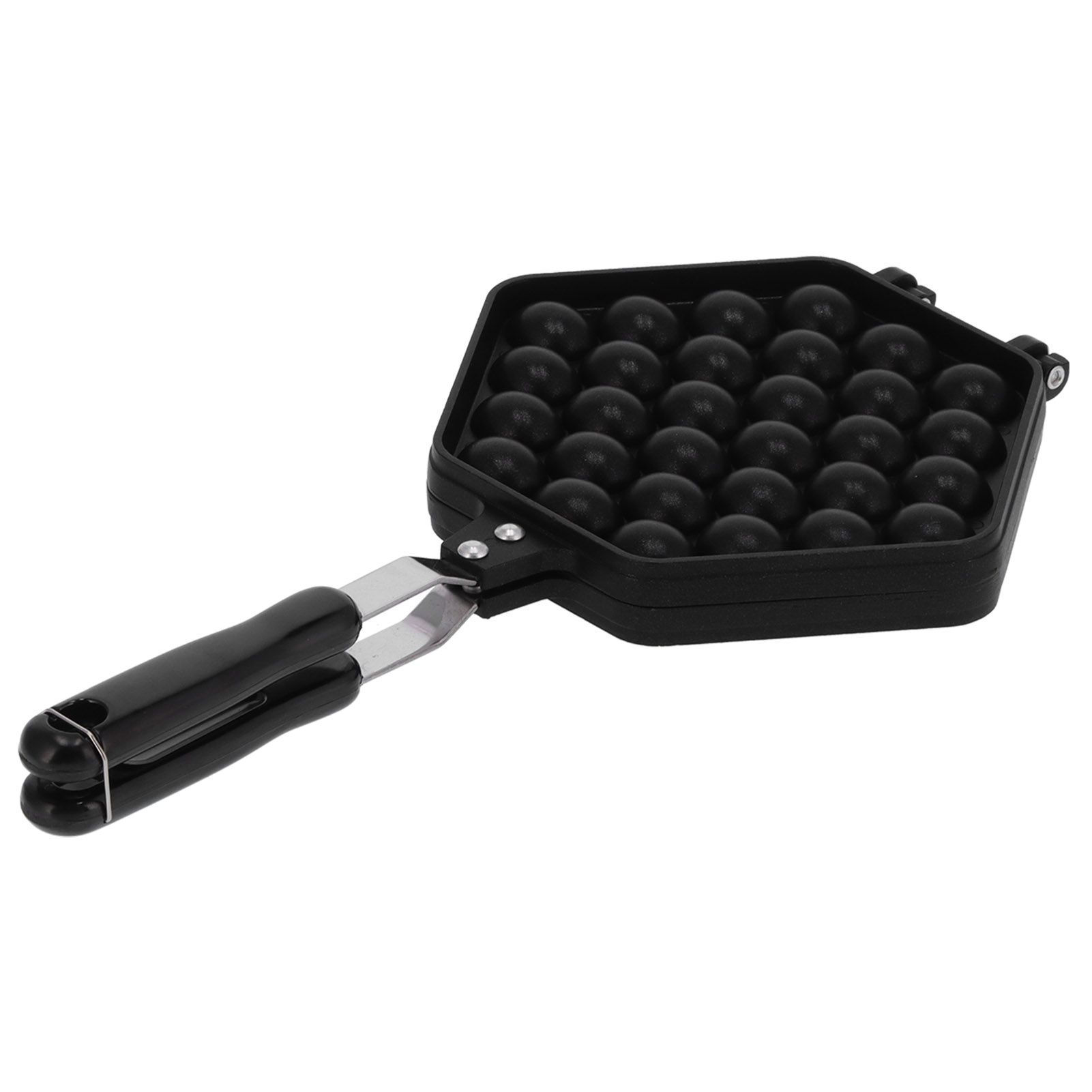 Egg Puff Maker Machine Aluminium Alloy Black Convenient Use With
