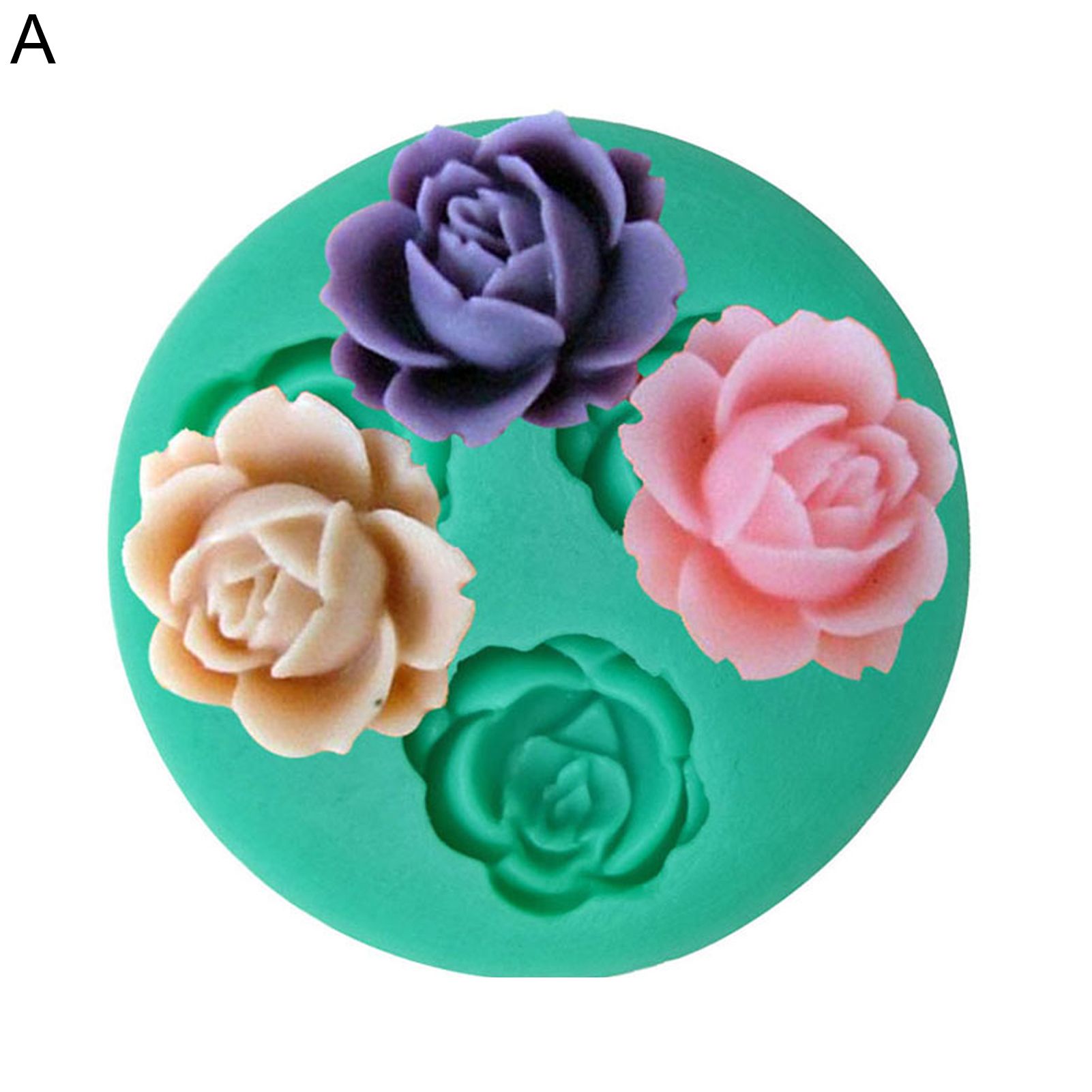 Baking Mold Heat-resistant Multi-use Flower Shape Silicone Baking Mold