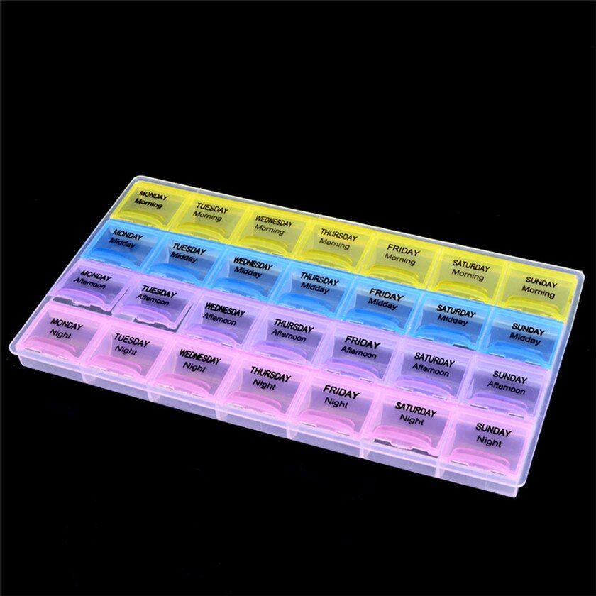 28 Slots Adjustable Jewelry Craft Storage Organizer Compartment For Storing Earrings Rings Beads Tool Box Case 2018 B#