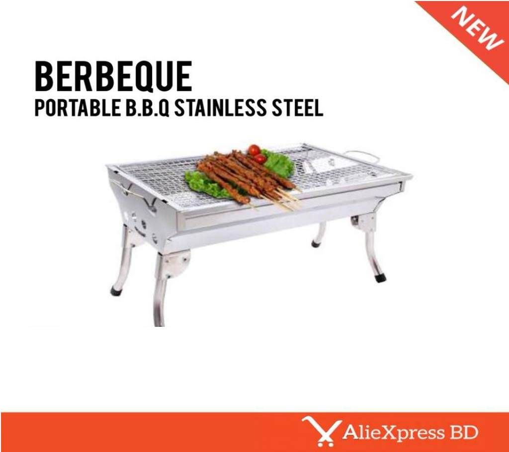 PORTABLE BBQ STAINLESS STEEL MD:8005