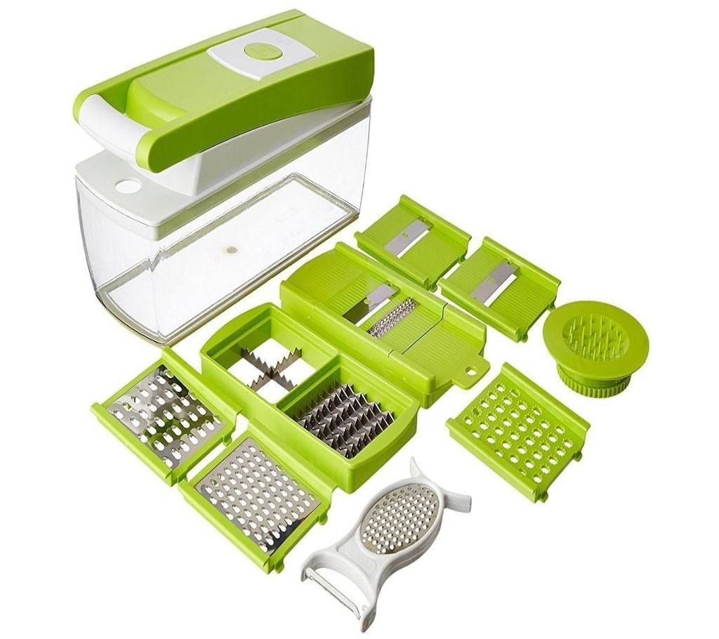 14 in 1 Quick Dicer Multipurpose Vegetable and Fruit Chopper Cutter Slicer