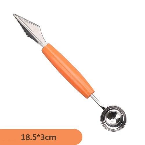 Double Headed Stainless Steel Watermelon Digging Ball Cutter