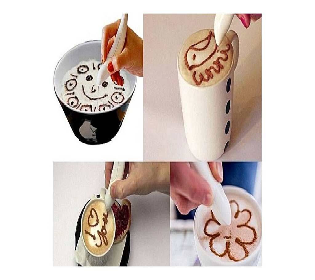 Coffee Decoration Spice Pen - White