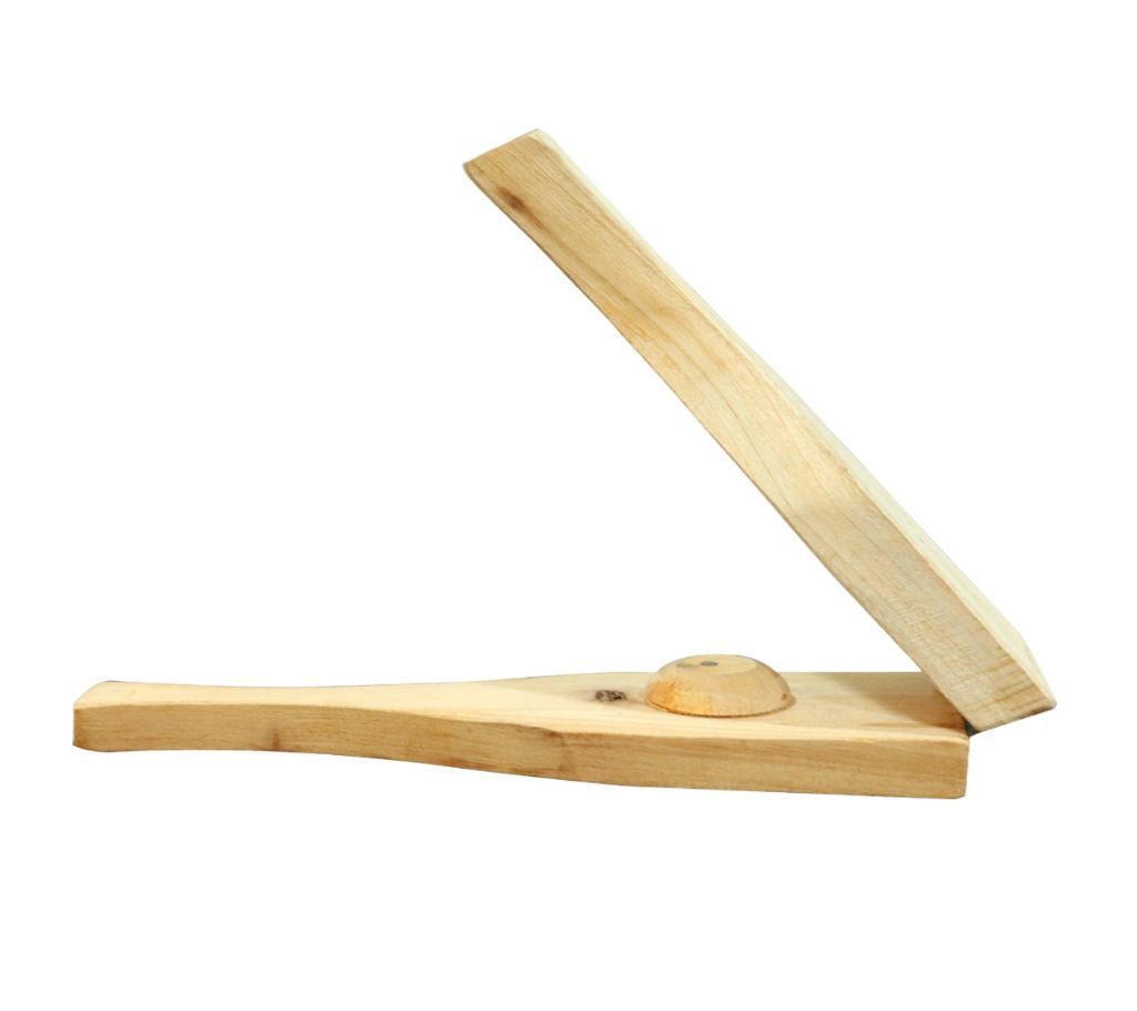 Double-clip Wood Lemon Squeezer