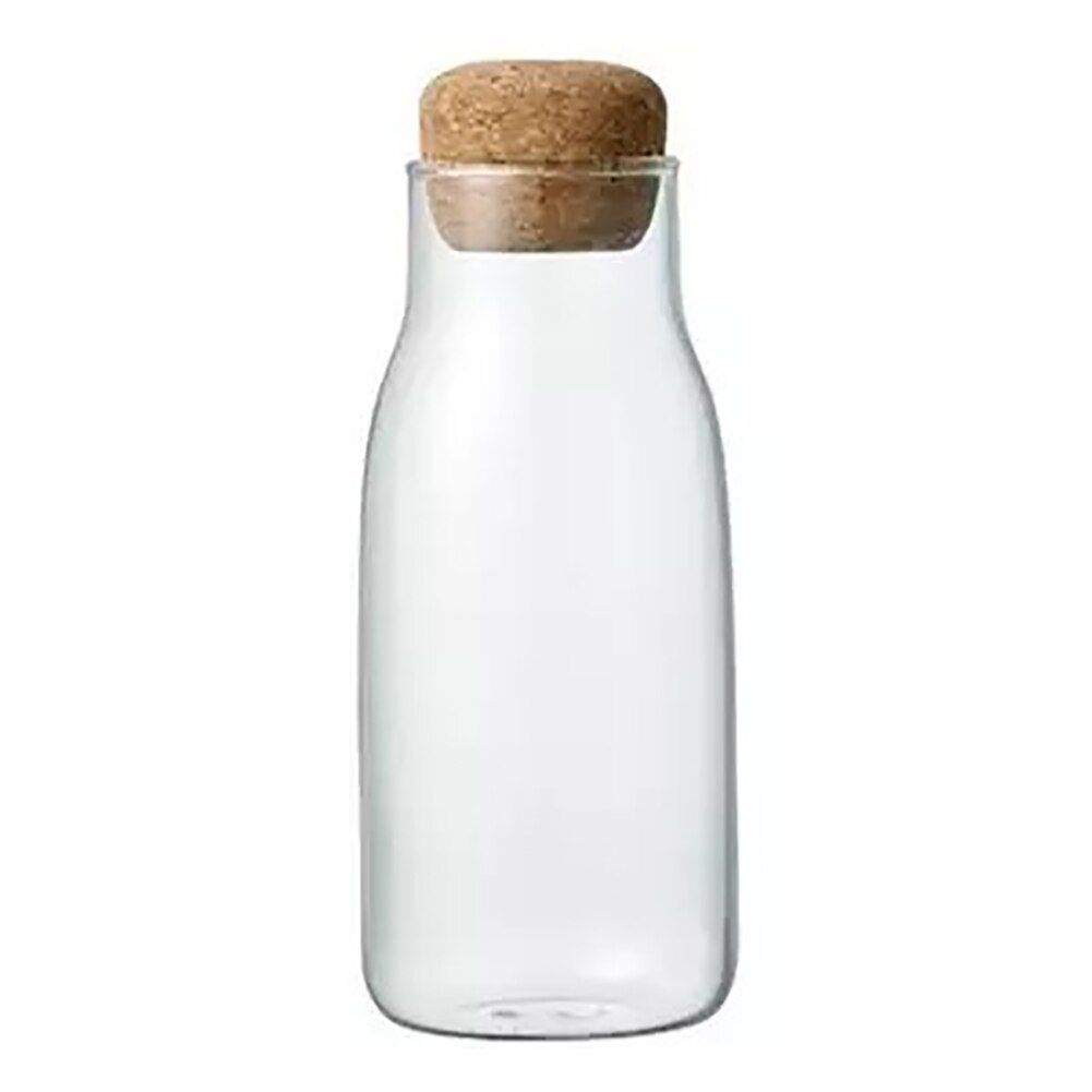 150/300/600ml Glass Storage Tank Practical Borosilicate Storage Jars for Restaurant Heat-resistant TUE88