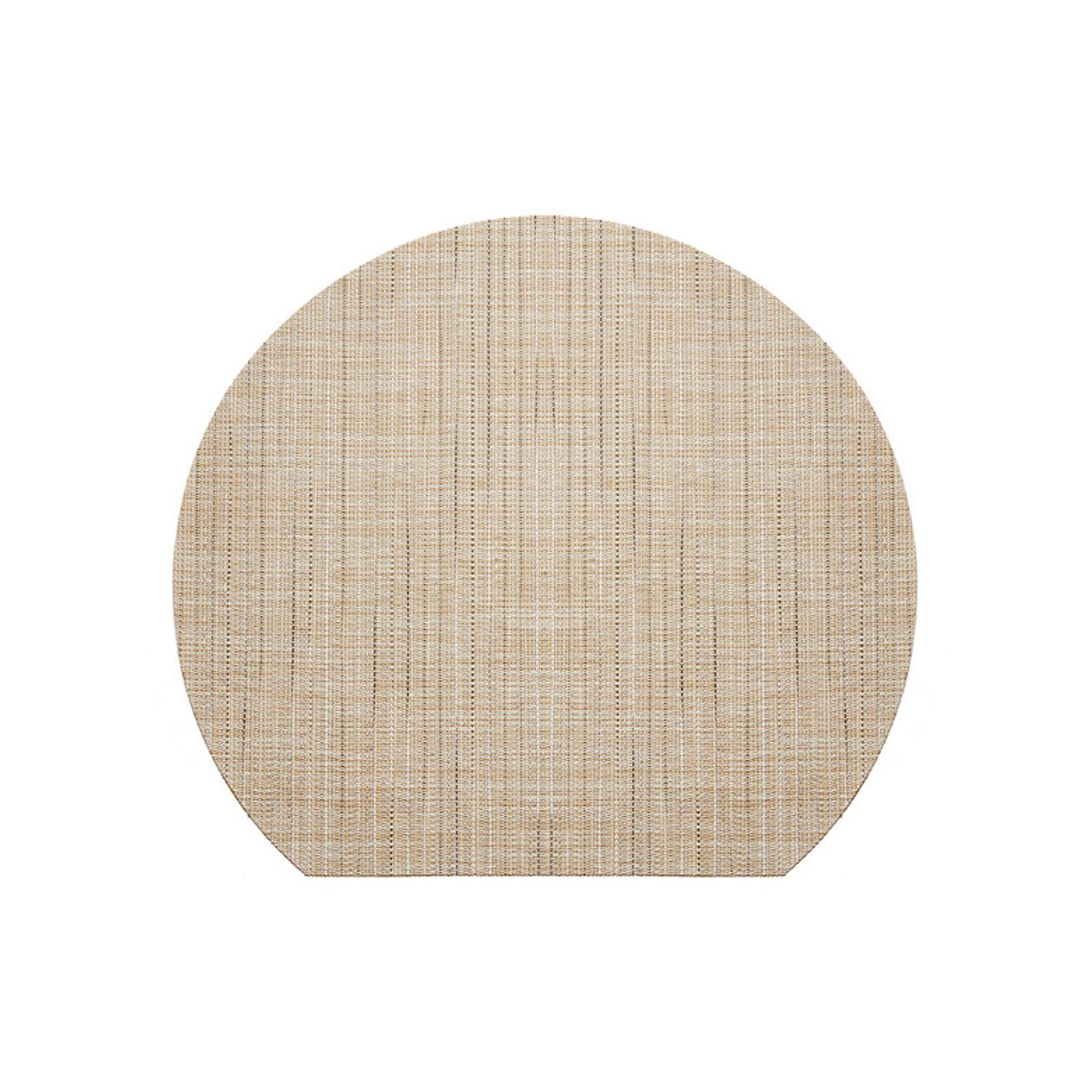 Place Mat Simple Heat-resistant PVC Bamboo Texture Heat Insulation Table Mat for Home