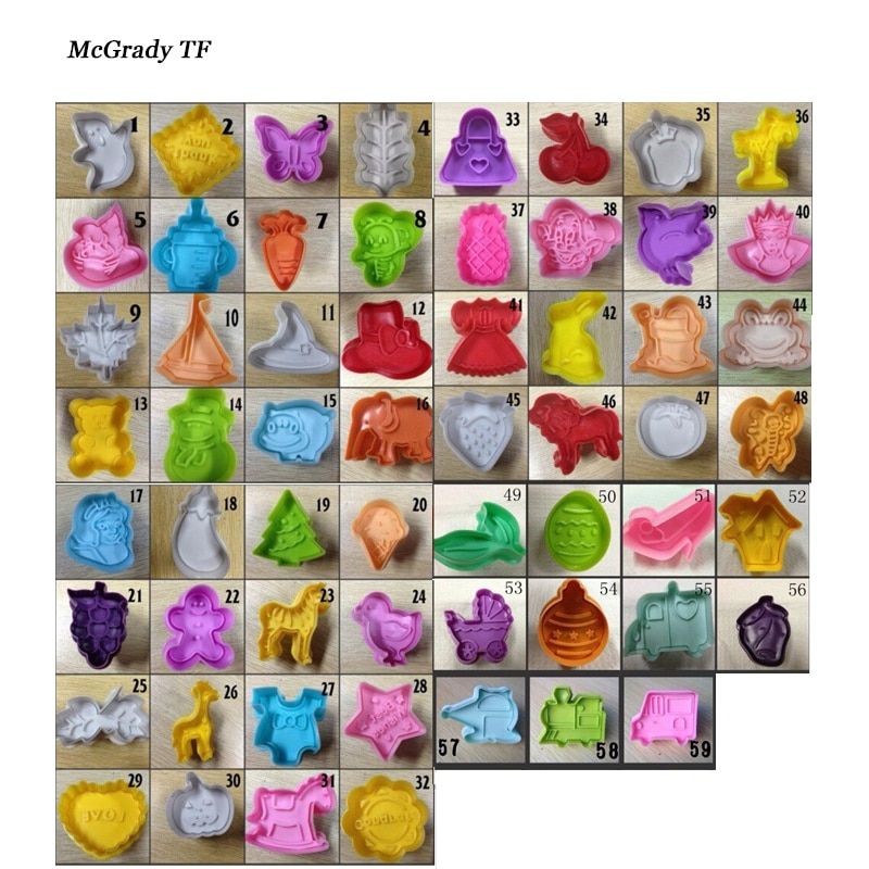 01-29 Animals style Fondant Cookie Molds Cake Decorating Tools Cookie Biscuit Cutter Stamp Mold Fondant Cupcake Cookie Tools