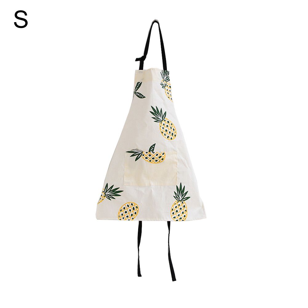 Cute Parent-child Pineapple Print Home Kitchen Baking Cooking Barbecue Apron