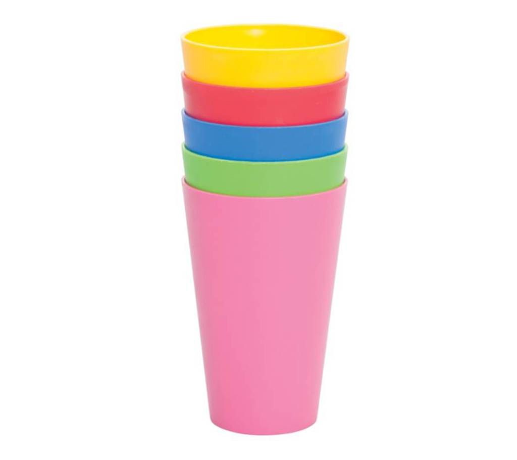 plastic glass set