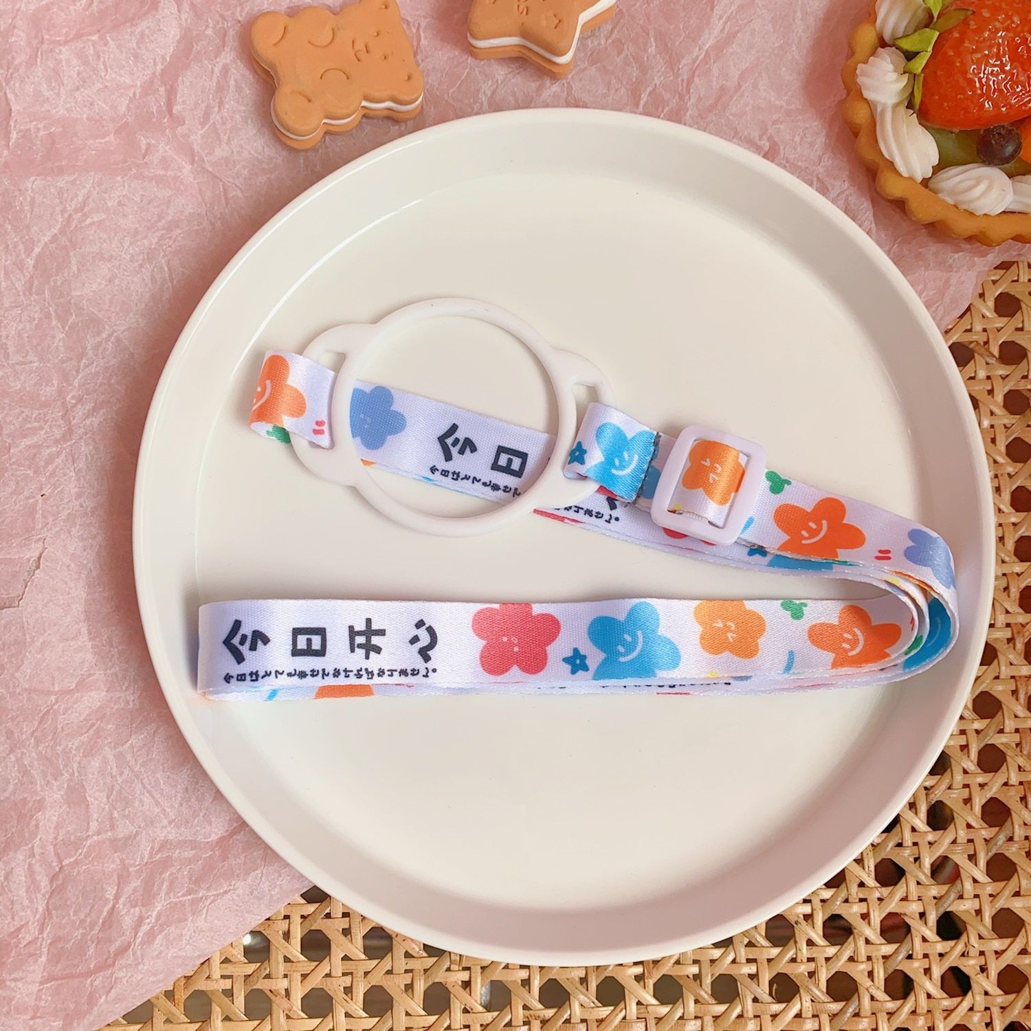 New 500m Cute Daisy Plastic Water Bottles With Straw Portable Clear Frosted BPA Free Water Bottle For Kids Students Drinking Cup