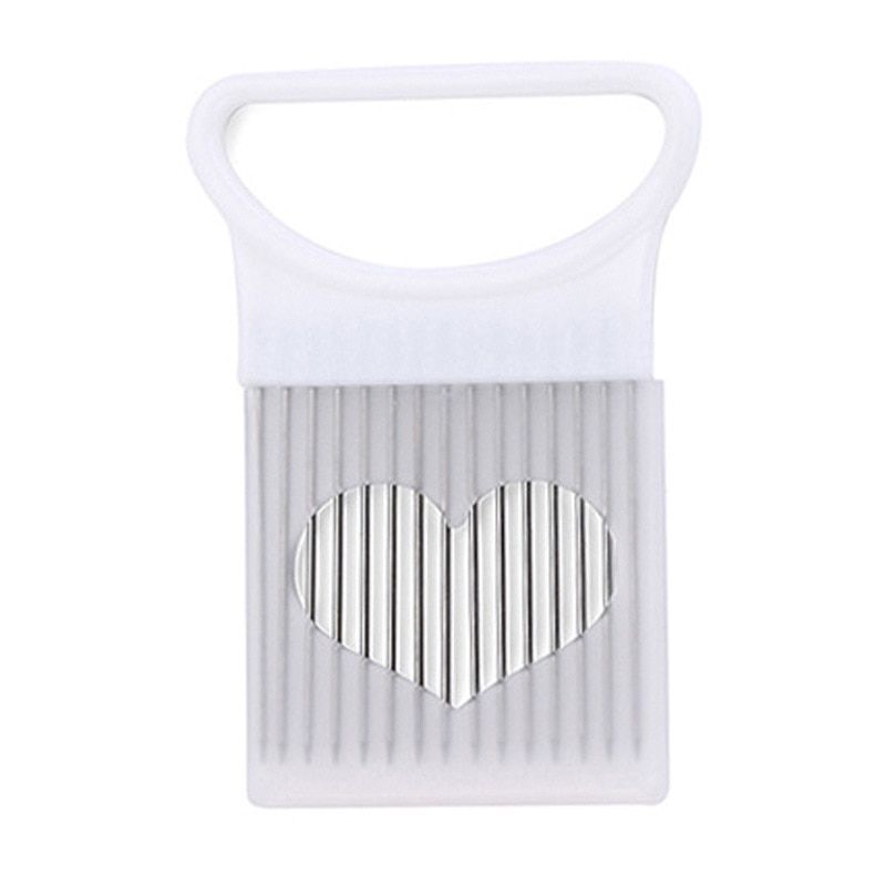 Stainless Steel Onion Cutter Onion Fork Fruit Vegetables Cutter Slicer Knife Cutting Safe Aid Holder Kitchen Tools Tomato Cutter-white