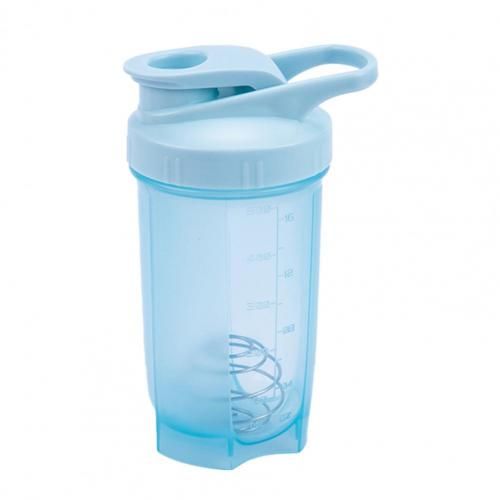 500ml plastic Shaker Bottle Screw-On Lid Leak Proof PP Portable Protein Shaker Bottle for Workou