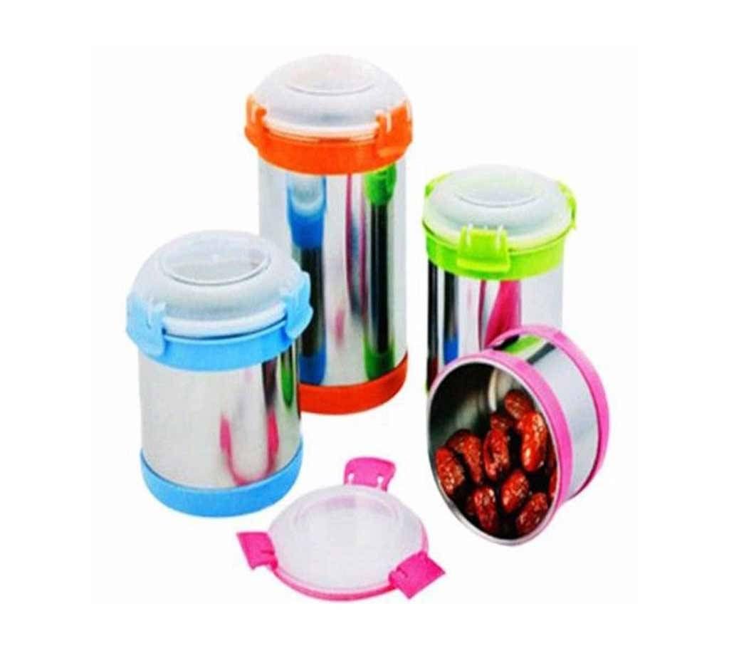 Easy Lock Plastic Food Storage Box - Set of 4 pcs