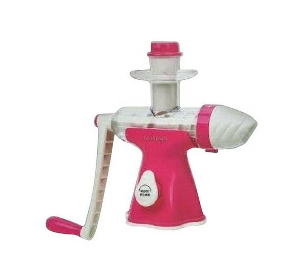 Manual Hand Juicer - Pink and White