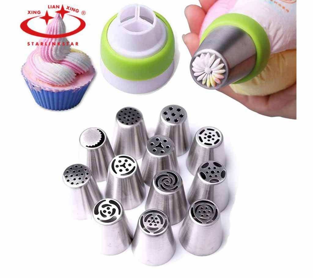 RUSSIAN cake decoration nozzle set- 4 pieces 