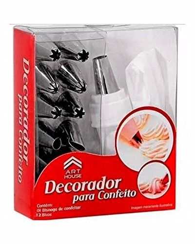 Cake Decoration Nozzle Set (12 pis)
