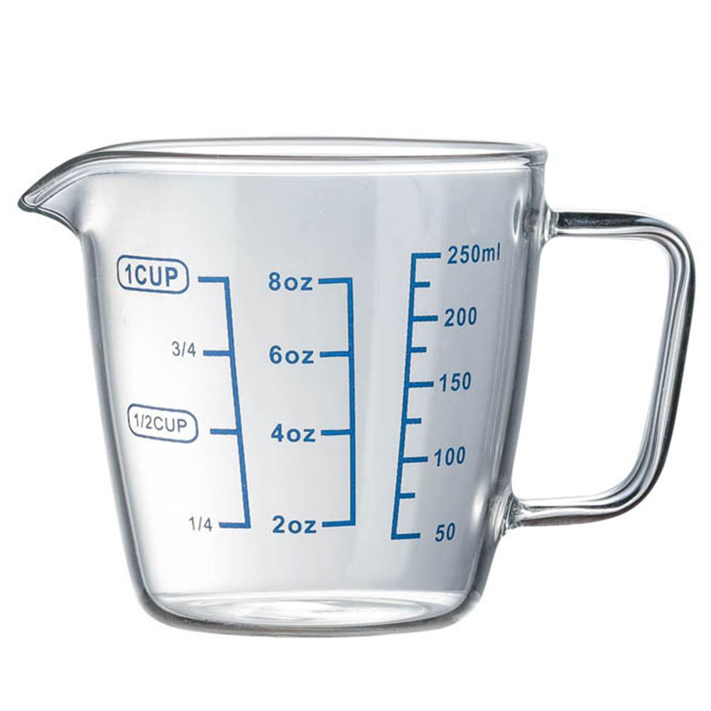 250ml 500ml Heat-resisting Glass Measuring Cuplk Scalecrowave Measure Jug
